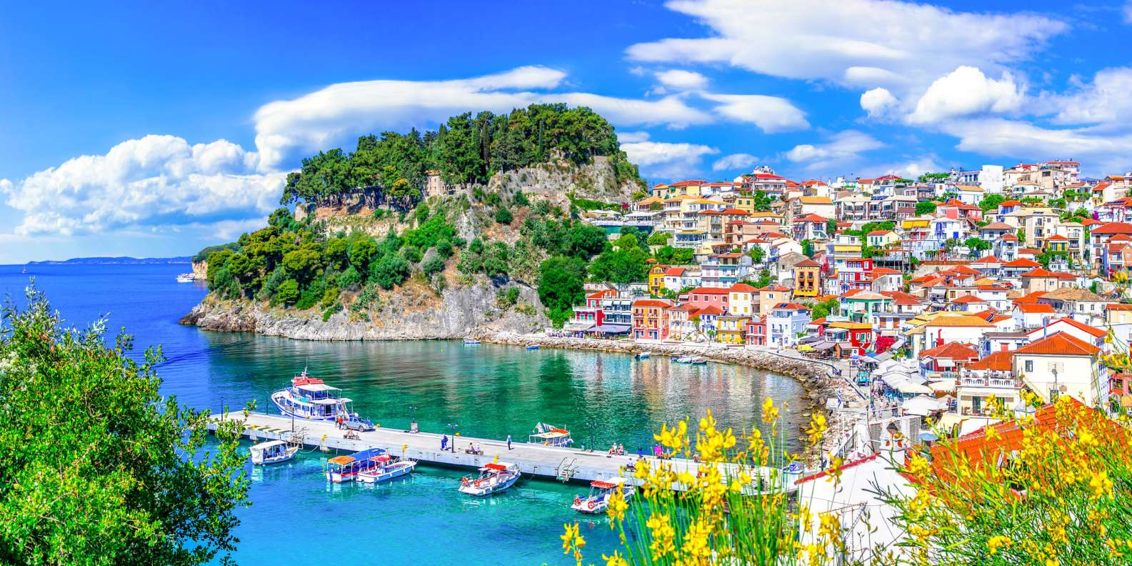 Parga and the Epirus coast, mainland Greece