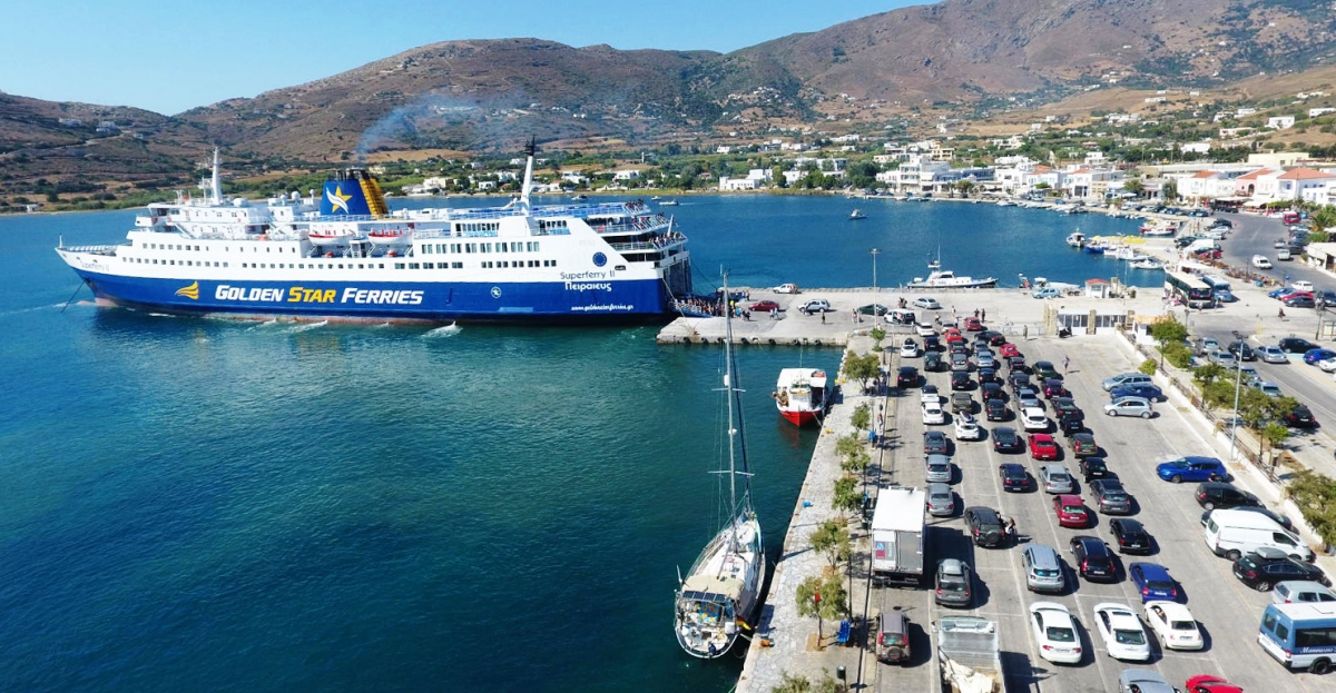 Andros Island: The Green Gem Of The Cyclades – Your Complete Travel Guide For 2026! - The Gavrio Port In Andris - Greek List