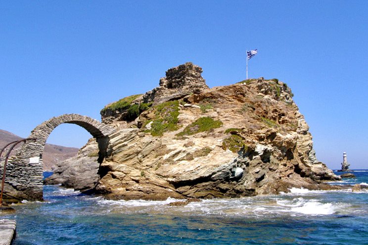 Andros Island: The Green Gem Of The Cyclades – Your Complete Travel Guide For 2026! - The Lower Castle Ruins In The Chora Of Andros - Greek List