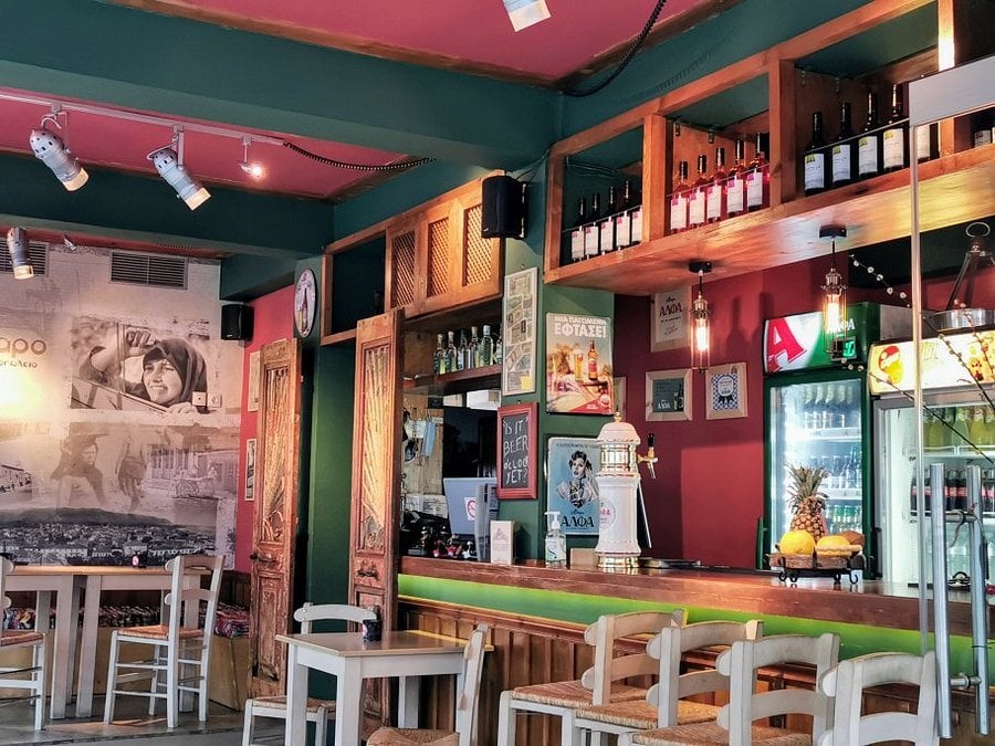 Antivaro restaurant in Lefkada
