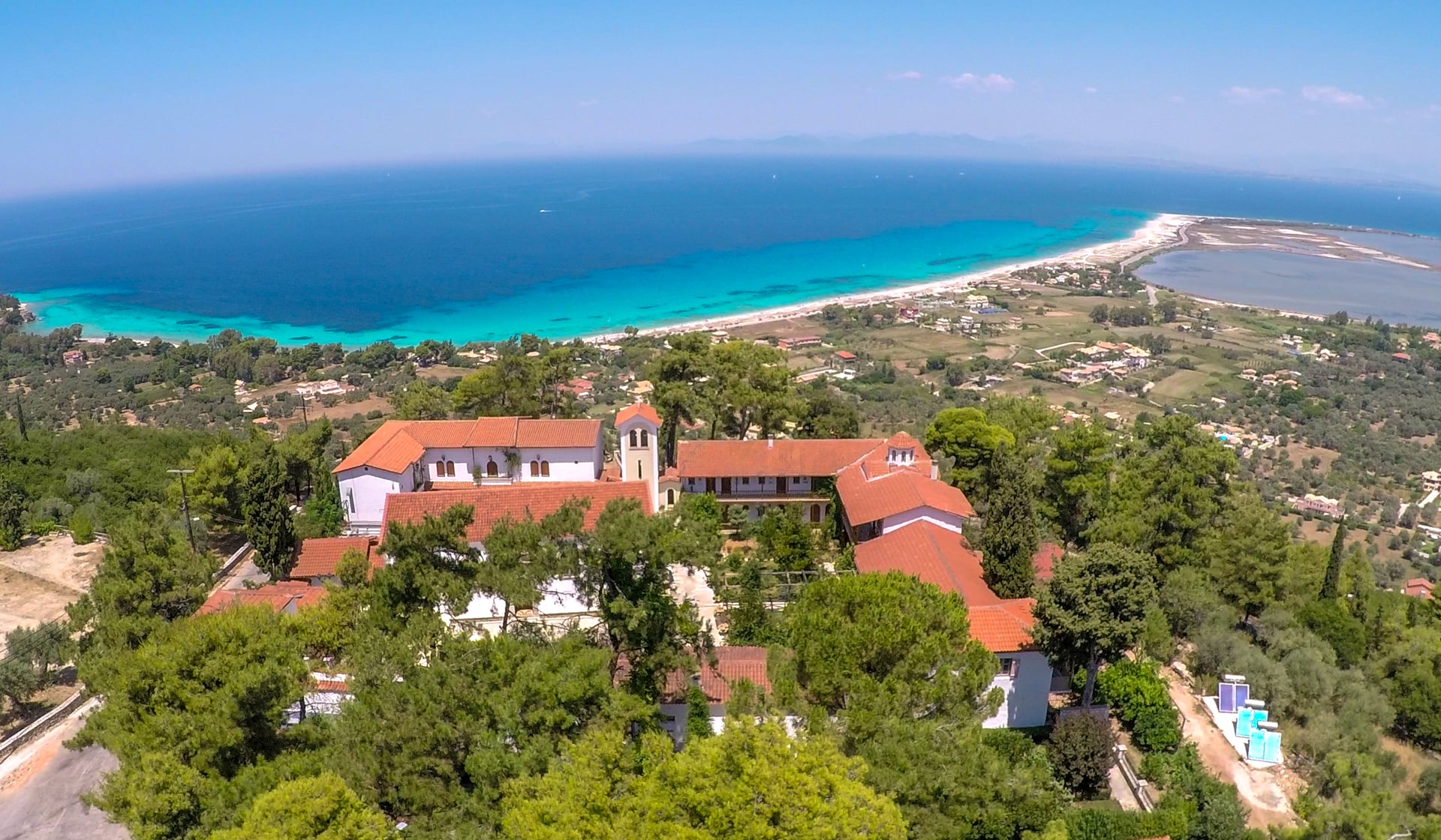 The Monastery of Panagia Faneromeni above Lefkada Town