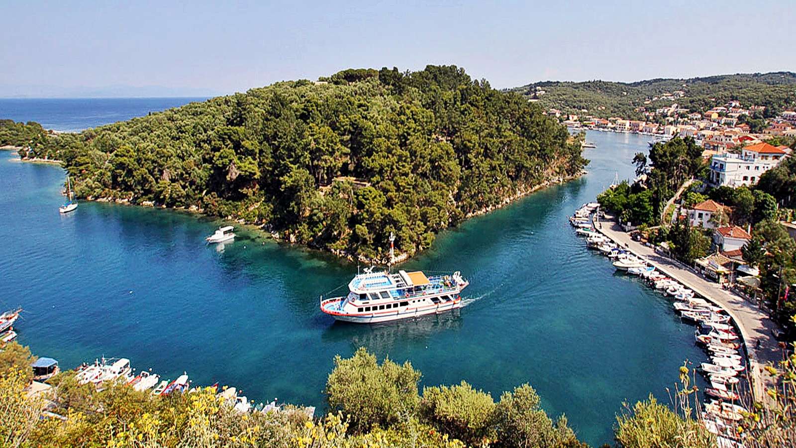 Travel to Paxos Island in the Ionian Sea, Greece Travel to Paxos Island in the Ionian Sea, Greece