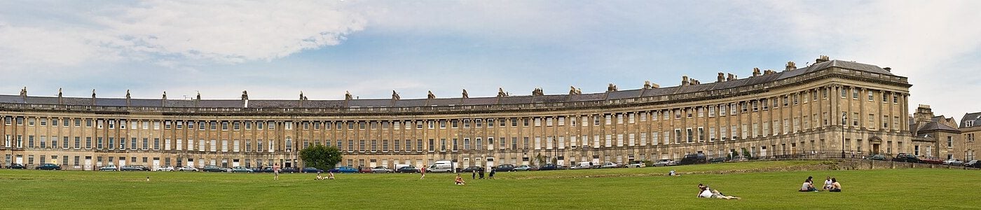 The Royal Crescent in Bath