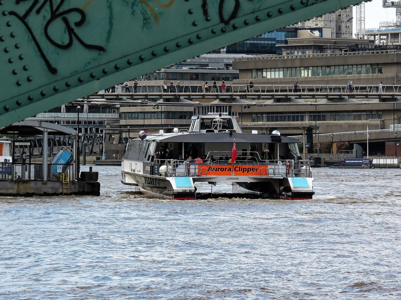 Uber Boat by Thames Clippers on the River Thames
