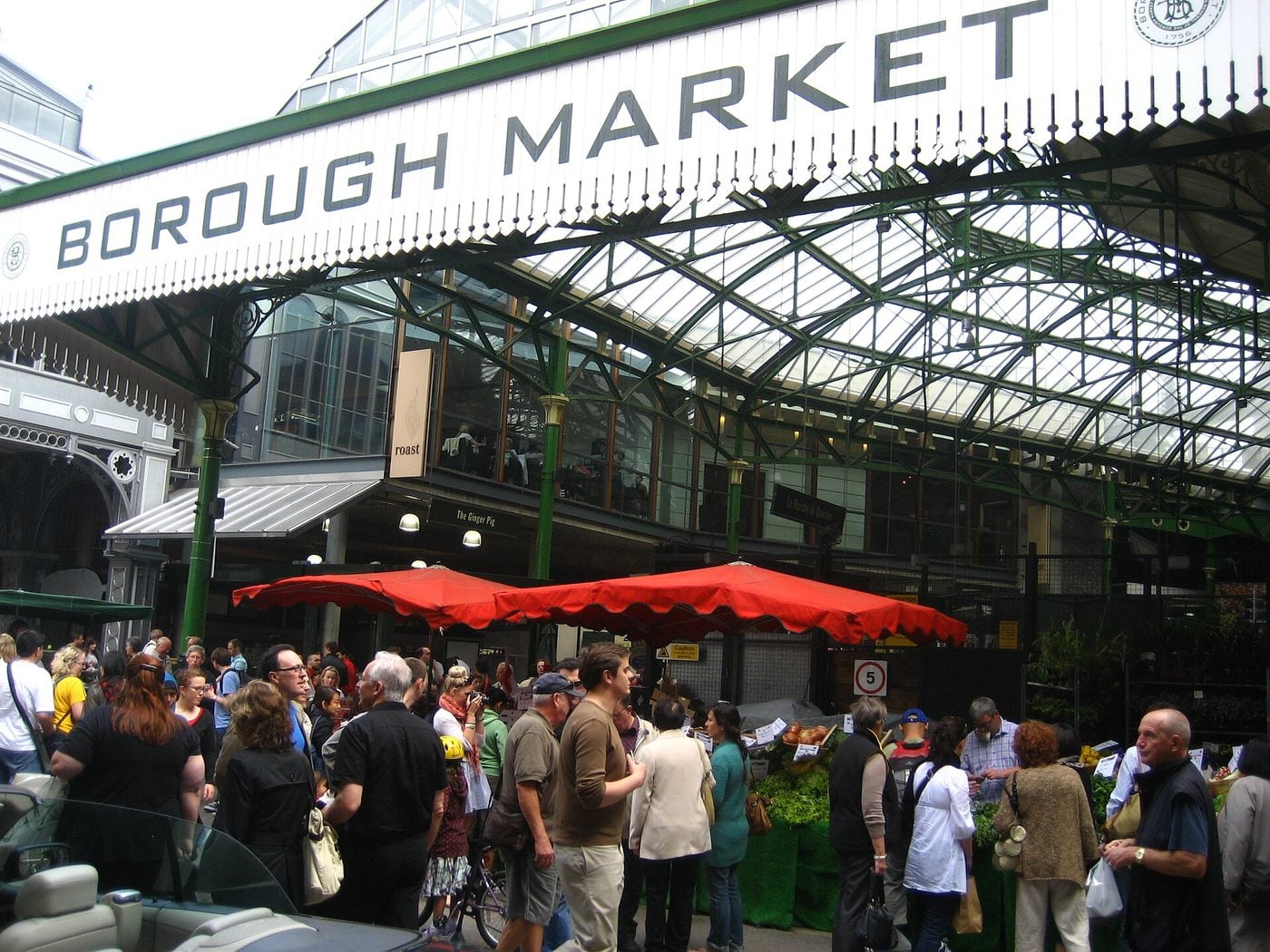 8 Free Things to Do in London - london free borough - Greek List Stalls at Borough Market