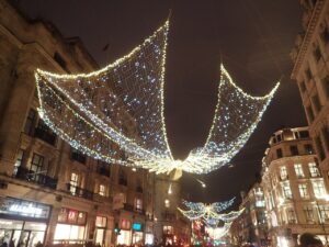 Greek events in London this November under the Regent Street Christmas lights
