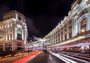 Greek Christmas In London: The Angel Lights On Regent Street