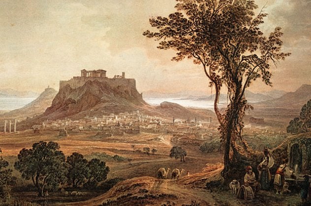 Athens Right After The War (1830)