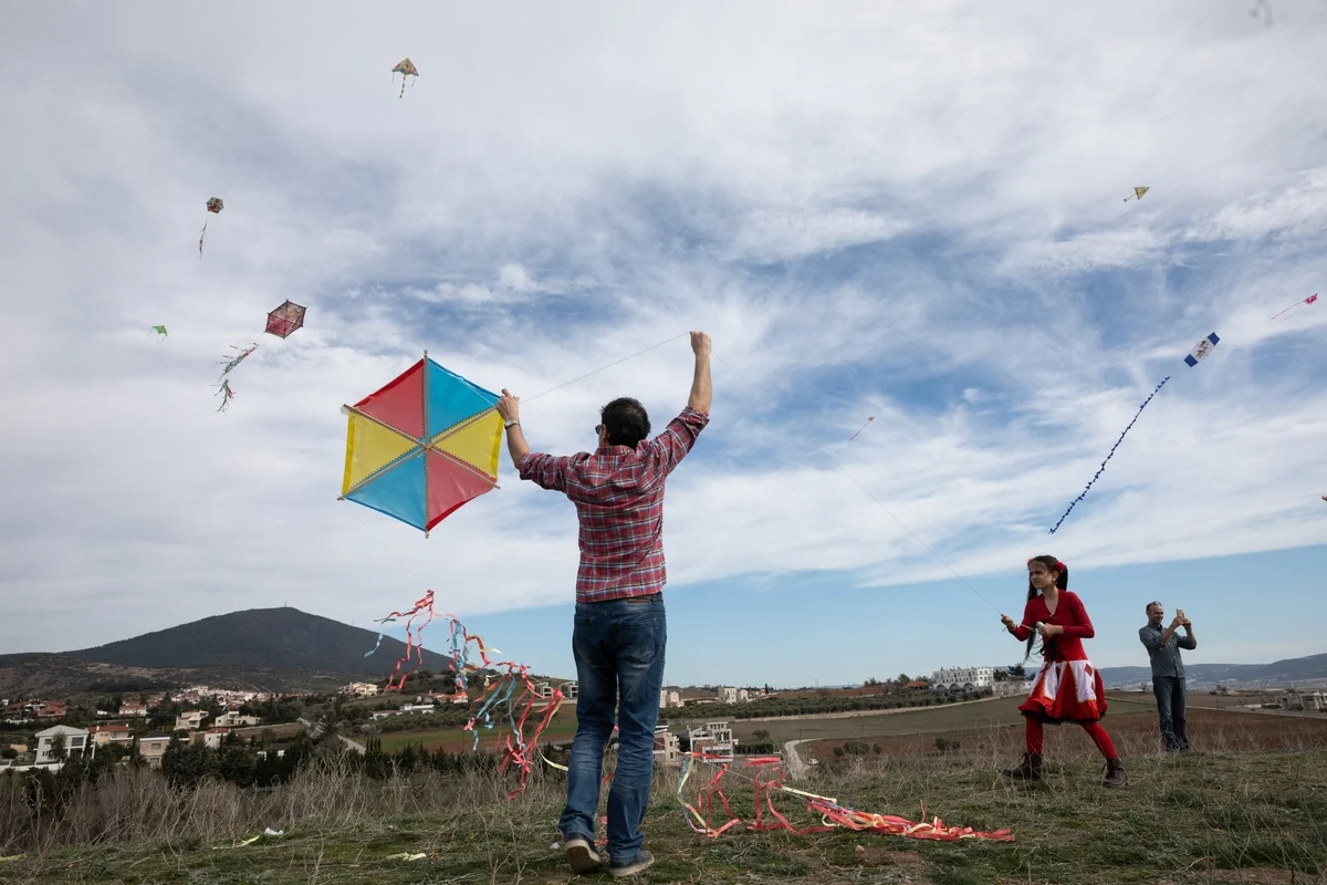 Kite Flying Greece