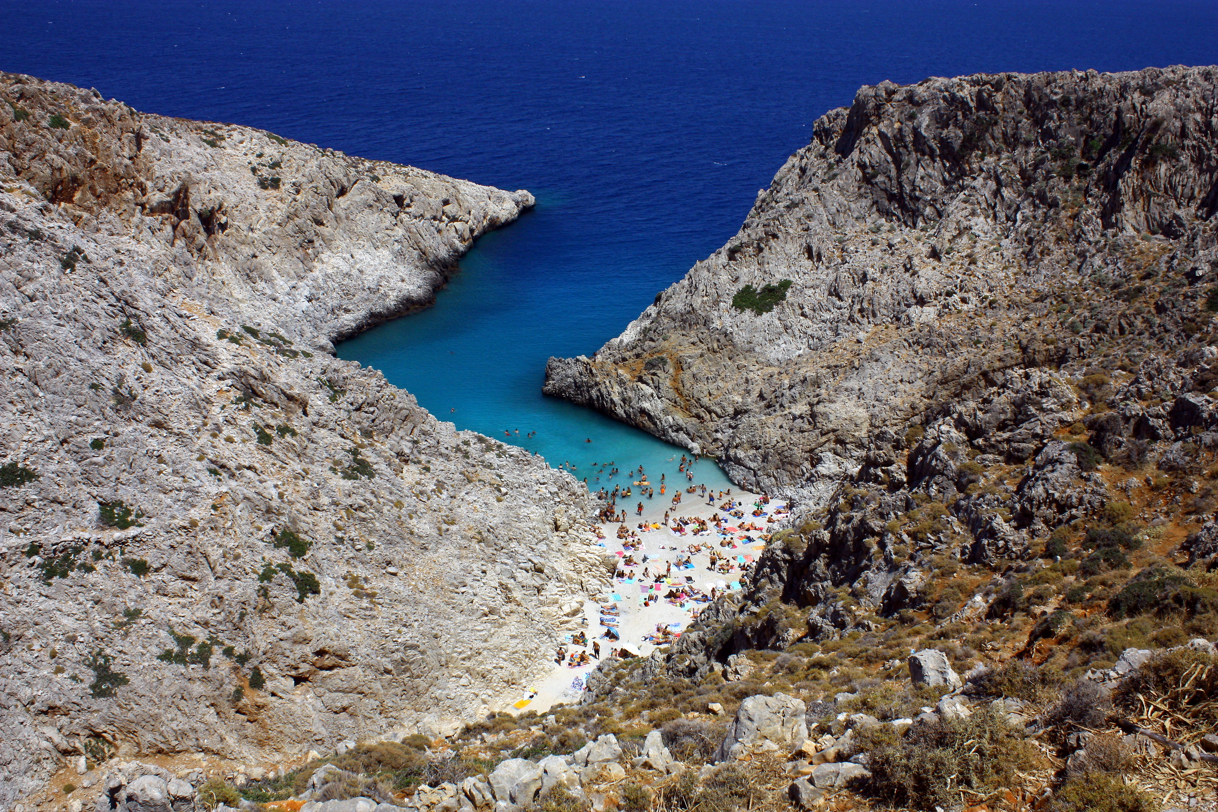 From Pink Sands To Palm Forests: A Guide To Crete’s Most Stunning Beaches - Seitan Limania - Greek List Seitan Limania