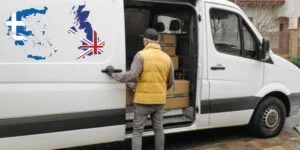 Transport From Uk To Greece With Aiantas Transport Van