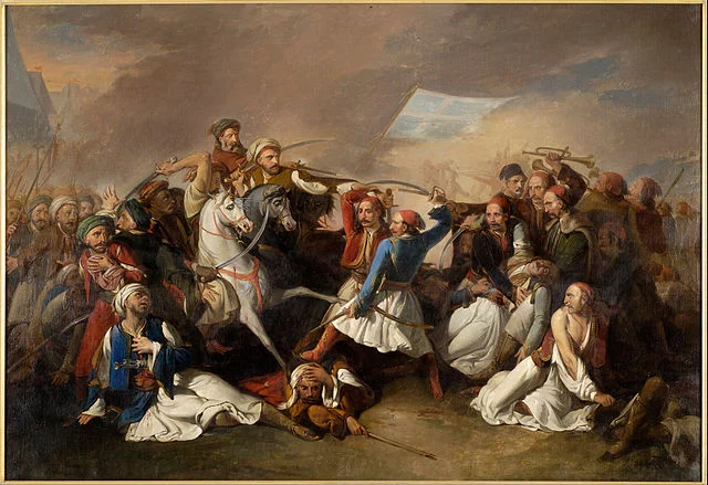 Greeks Fighting For Liberty
