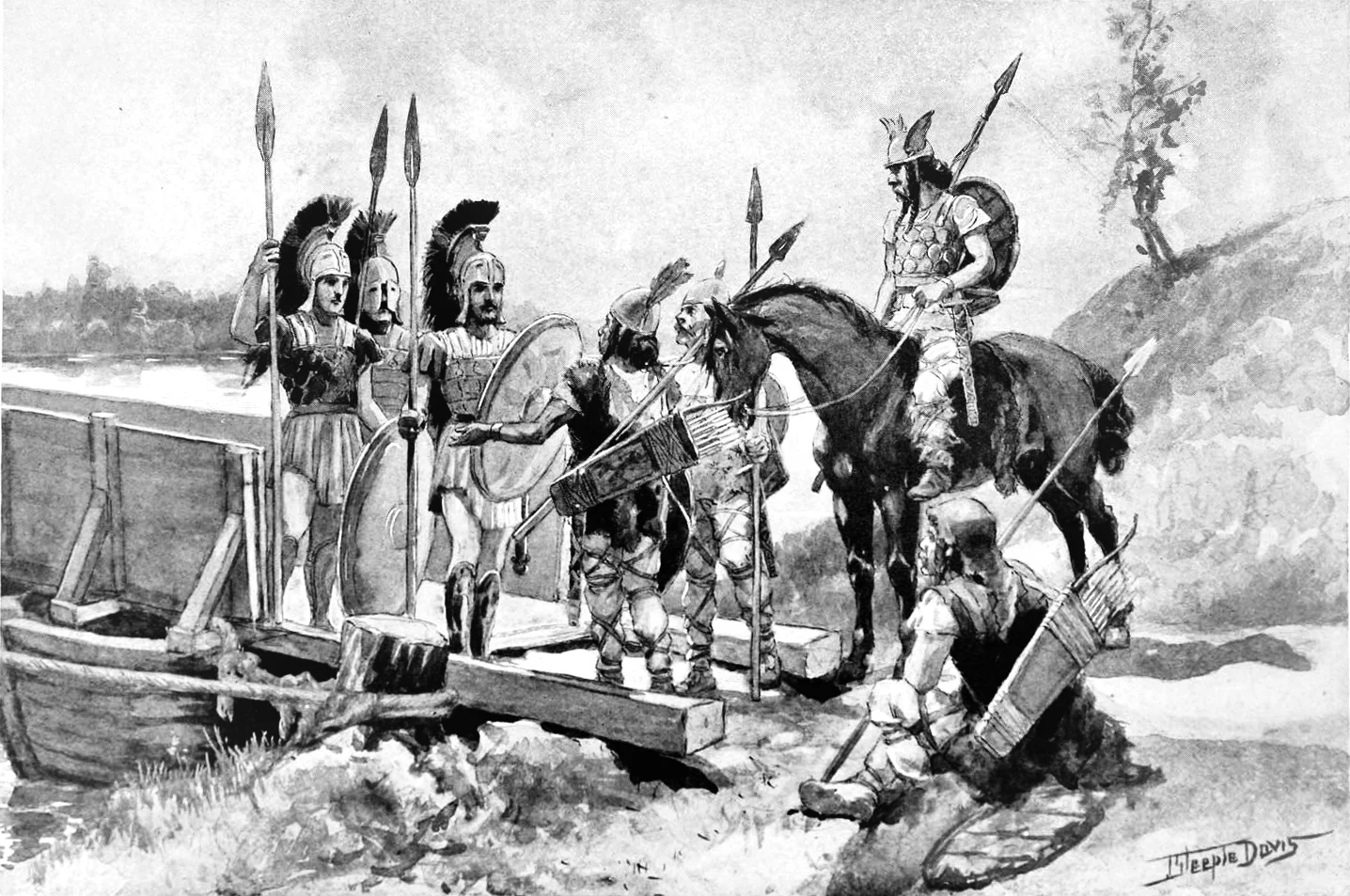 The Siege Of Naxos 499 Bc
